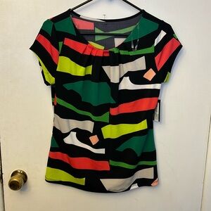 Worthington Women’s Top Black Size PM NWT